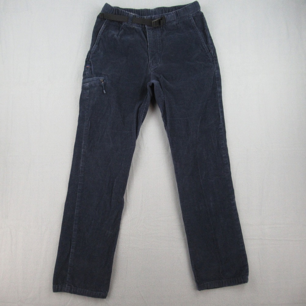 Patagonia Gi III Corduroy Pants Mens Size S Navy Blue Organic Cotton Climbing
